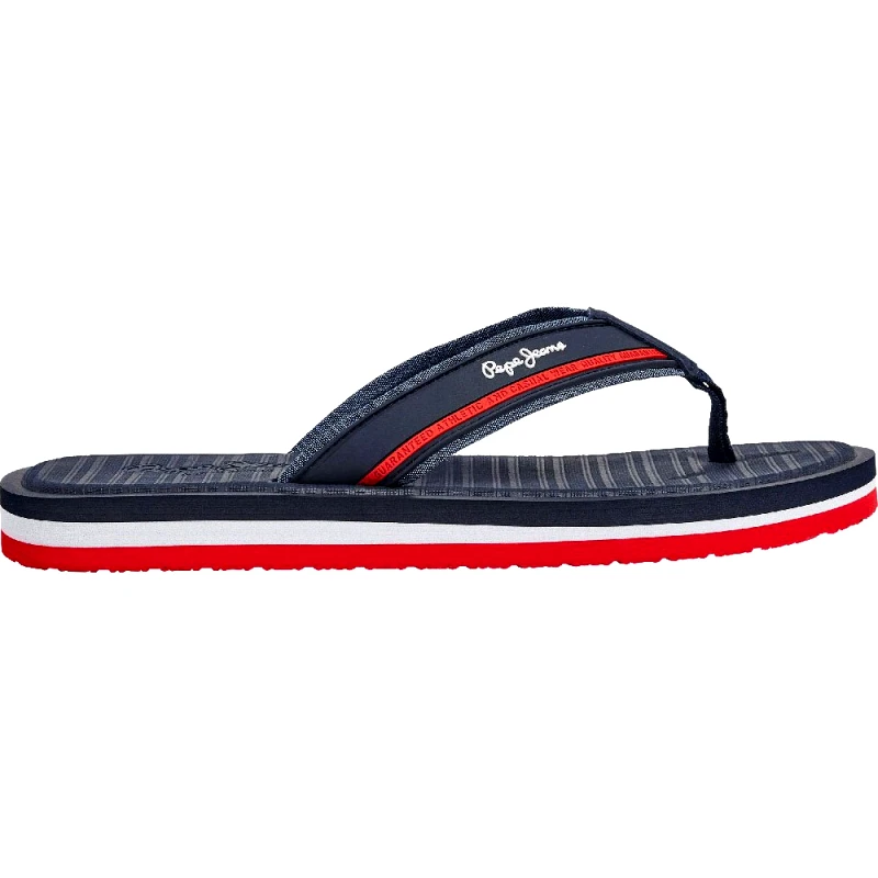 Pepe Jeans Pepe Jeans Ανδρικές Σαγιονάρες West Basic PMS70156-595 Blue