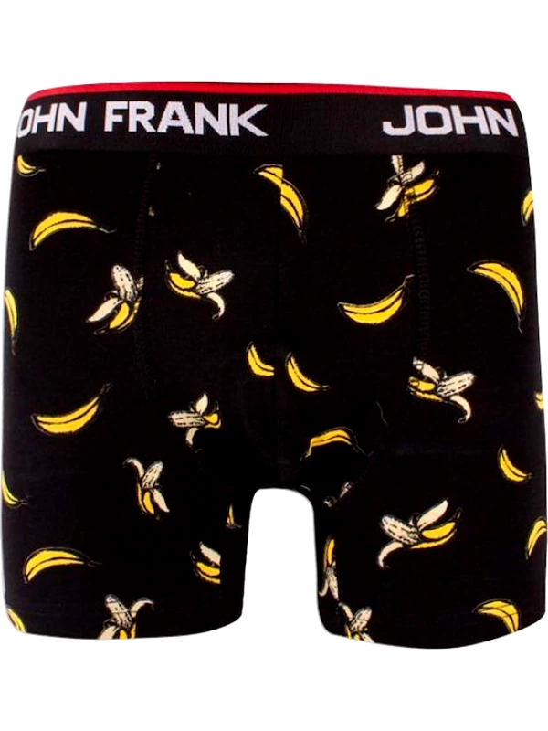 John Frank John Frank Bananas Ανδρικό Μποξεράκι JFBD247 Μαύρο