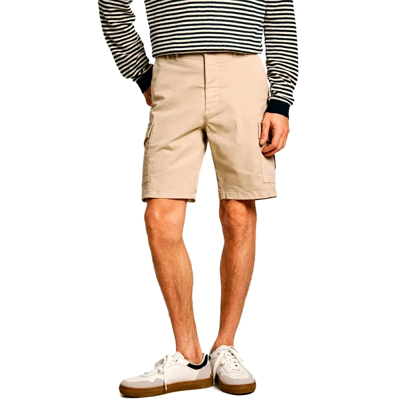 Pepe Jeans Pepe Jeans Ανδρική Βερμούδα Seasonal Cargo Short PM801179-833 Μπεζ