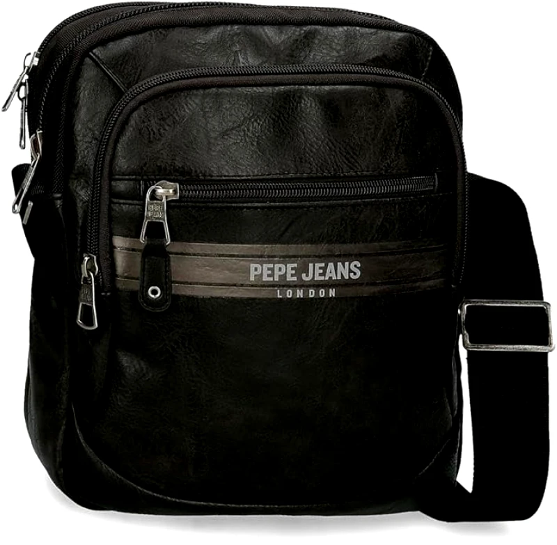 Pepe Jeans Pepe Jeans Ανδρική Μεγάλη Τσάντα Ώμου Horley Tablet Bag 7815731-999 Μαύρο