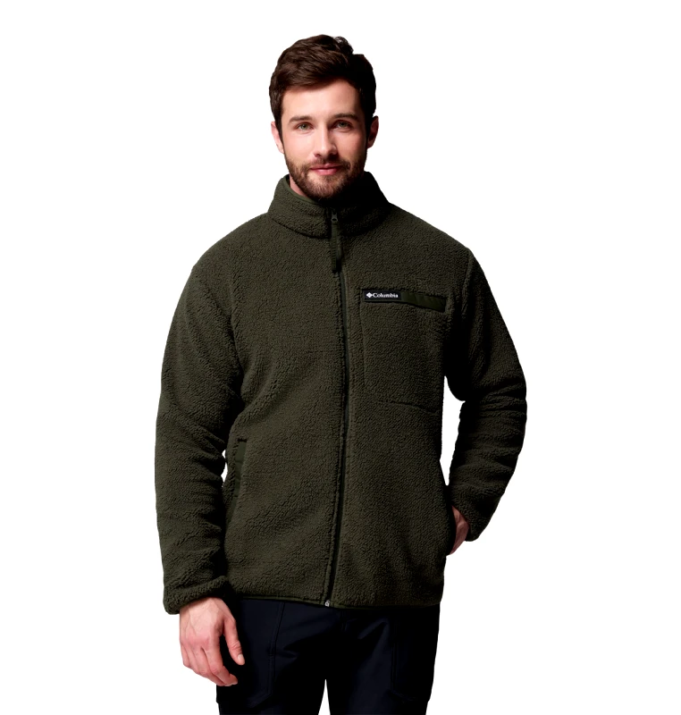 Columbia Columbia Ανδρική Ζακέτα Rugged Ridge™ Full Zip Sherpa Fleece Jacket 2135481-366 Πράσινο