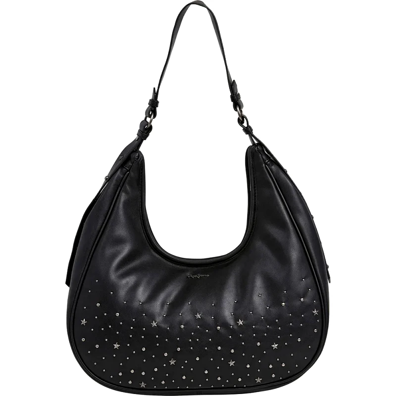 Pepe Jeans Pepe Jeans Γυναικεία Τσάντα Ώμου Nadia Cluster PL0300014-999 Μαύρο