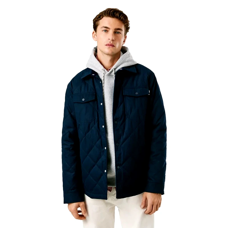 Pepe Jeans Pepe Jeans Ανδρικό Μπουφάν Quilted Workshirt PM4027197-594 Μπλε