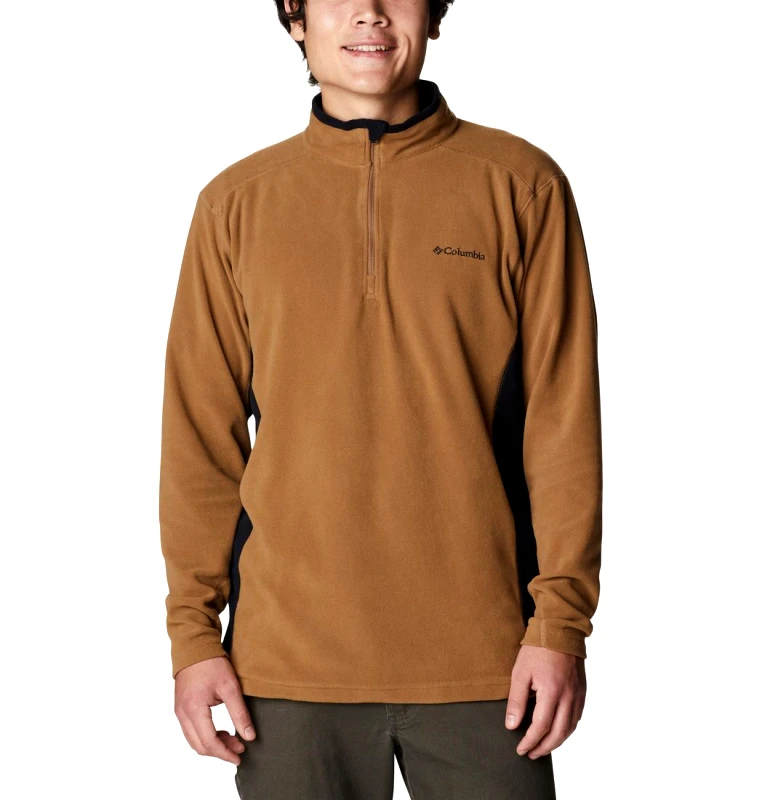 Columbia Columbia Ανδρική Μπλούζα Klamath Range™ II Half Zip Fleece EM6503-257 Καφέ