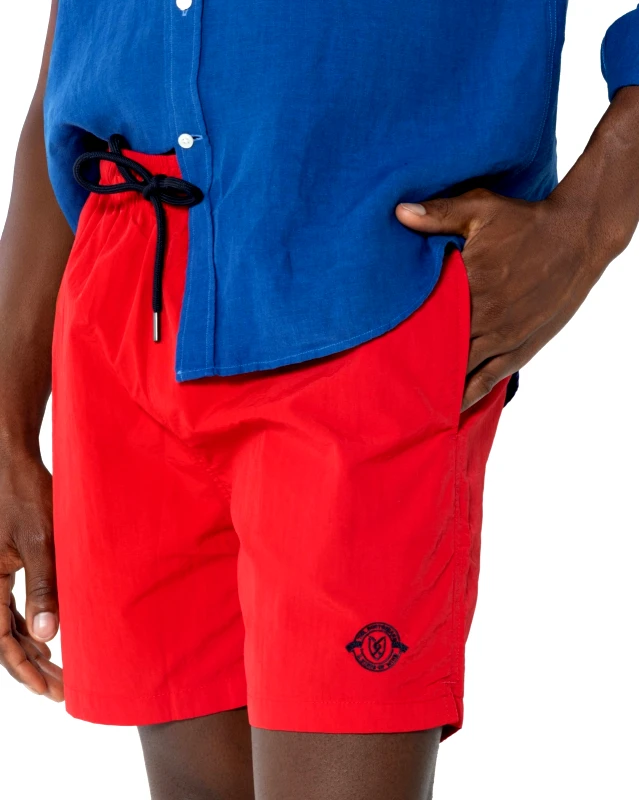 The Bostonians The Bostonians Ανδρικό Μαγιό Regular Fit 3SW202404|B240RD Κόκκινο