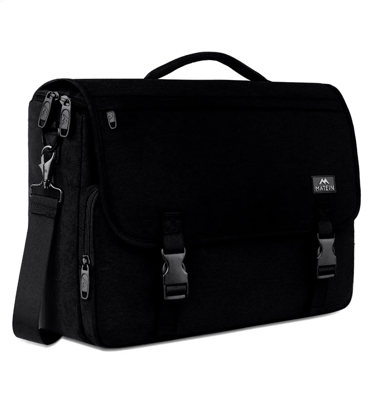 Matein Υφασμάτινος Χαρτοφύλακας Matein 15,6' laptop 17L 1194 μαύρο