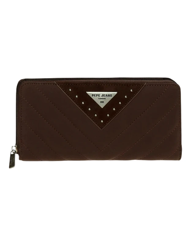 Pepe Jeans Pepe Jeans Γυναικείο Πορτοφόλι Natalie 7228542-Brown Καφέ