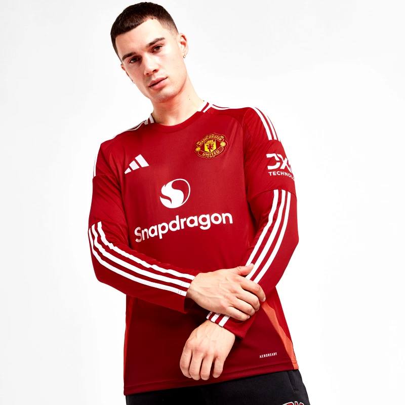 Adidas adidas Manchester United 24/25 Long Sleeve Home Je (9000201806_77034)