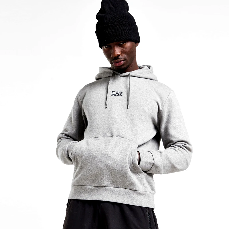 EA7 Emporio Armani EA7 Logo Ανδρική Μπλούζα με Κουκούλα (9000198766_6216)