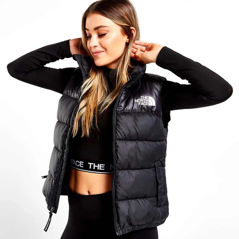 The North Face The North Face Logo Padded Γυναικείο Αμάνικο Μπουφάν (9000137960_1469)