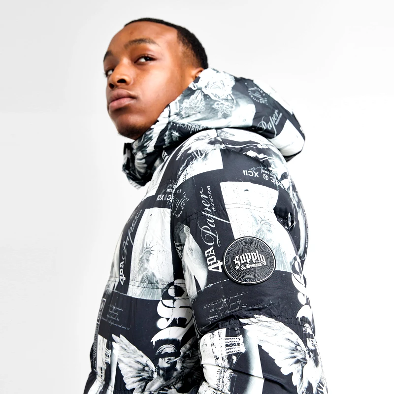 SUPPLY & DEMAND Supply & Demand Karbon Ανδρικό Μπουφάν (9000198878_1469)