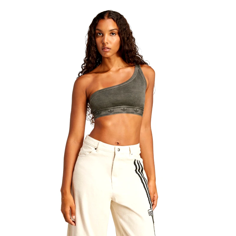 adidas Originals adidas Originals Ribbed One-Shoulder Γυναικείο Μπουστάκι (9000213089_1469)