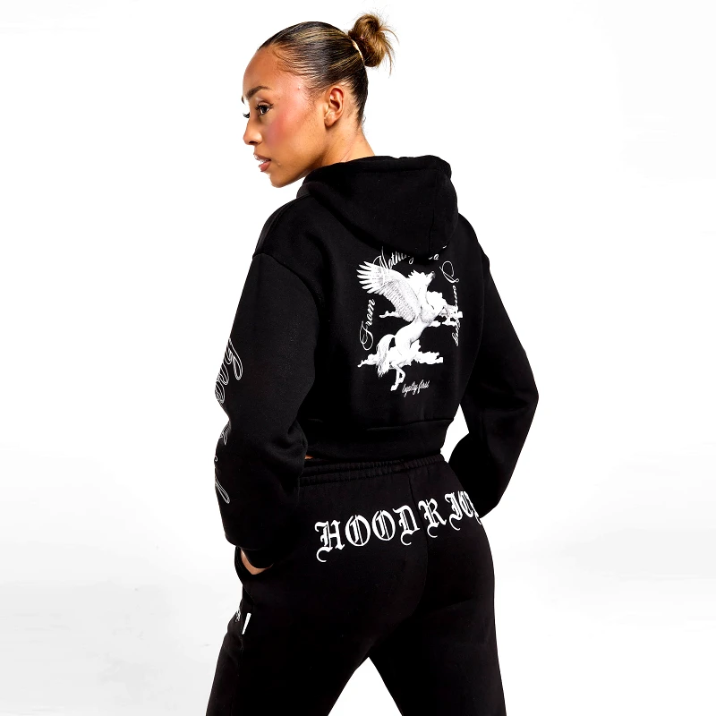 HOODRICH Hoodrich Athena Crop Γυναικεία Μπλούζα με Κουκούλα (9000198716_1469)