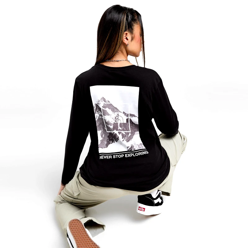 The North Face The North Face Outline Mountain Γυναικεία Μπλούζα με Μακρύ Μανίκι (9000189616_4617)