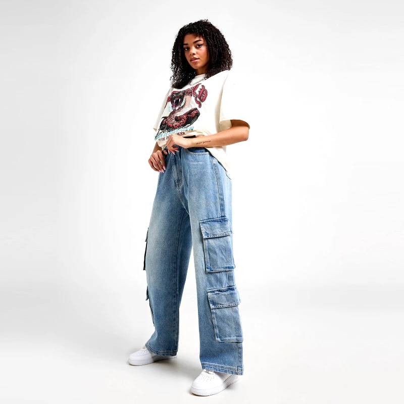 SUPPLY & DEMAND Supply & Demand York Γυναικείο Τζιν Παντελόνι (9000219279_80759)