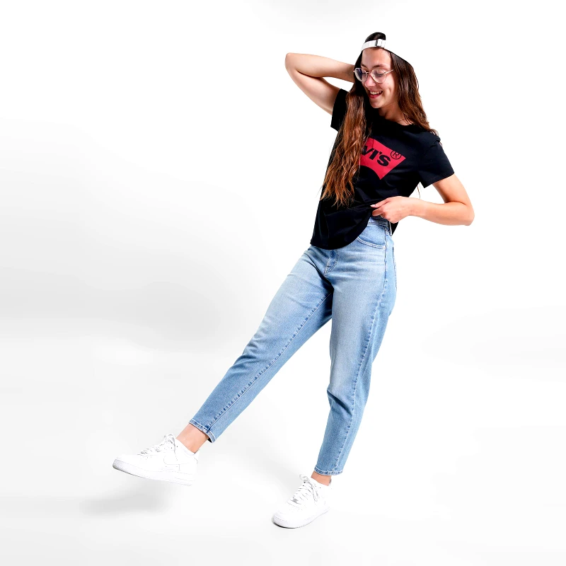 Levi's Levi’s High Waisted Mom Winter Γυναικείο Τζιν Παντελόνι (9000135538_26103)