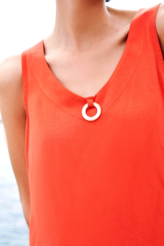 Vamp Vamp Μακρύ Αμάνικο Φόρεμα