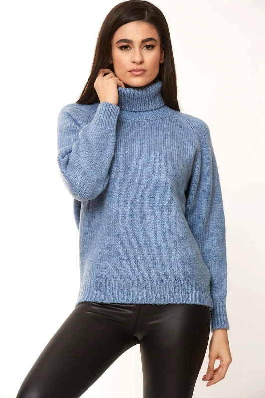 Boutique ΜΠΛΟΥΖΑ ΠΛΕΚΤΗ ΖΙΒΑΓΚΟ Γαλάζιο