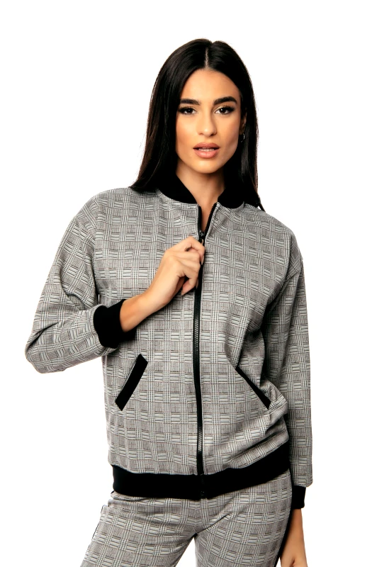 Dress Up ΖΑΚΕΤΑ ΚΑΡΟ ΜΕ ΤΣΕΠΕΣ Γκρι