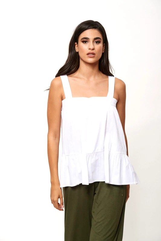 Prive ΤΟΠ ΚΑΡΕ ΒΟΛΑΝ Άσπρο