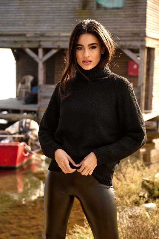 Figo ΜΠΛΟΥΖΑ ΠΛΕΚΤΗ ΖΙΒΑΓΚΟ ΜΑΥΡΗ Μαύρο