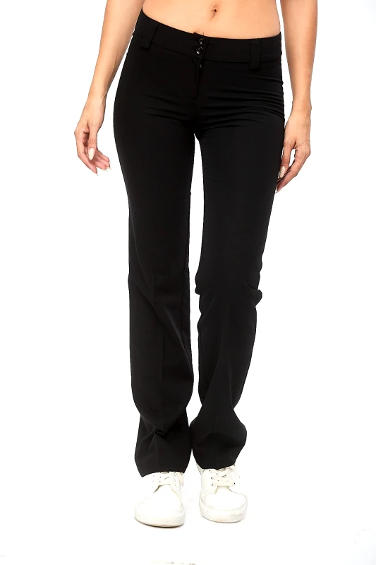 Kannelis ΠΑΝΤΕΛΟΝΙ ΥΦΑΣΜΑΤΙΝΟ ΜΕ ΚΟΥΜΠΙΑ Μαύρο