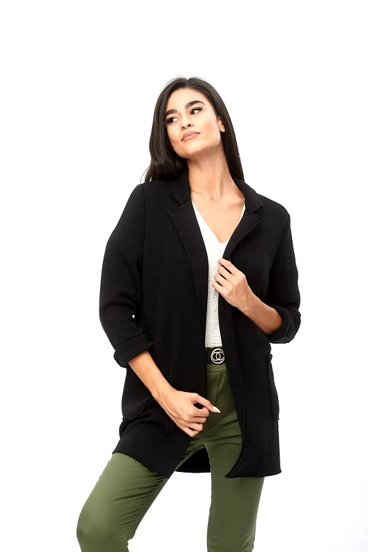 Comfuzio ΖΑΚΕΤΑ ΜΑΚΡΙΑ ΜΕ ΕΞΩΤΕΡΙΚΕΣ ΤΣΕΠΕΣ Μαύρο