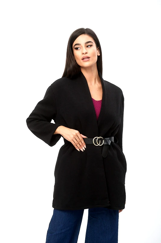 Comfuzio ΖΑΚΕΤΑ ΜΕ ΖΩΝΗ Μαύρο