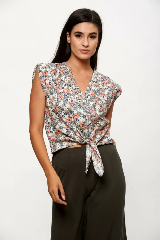 Dress Up ΠΟΥΚΑΜΙΣΟ ΕΜΠΡΙΜΕ Εμπριμέ μαύρο