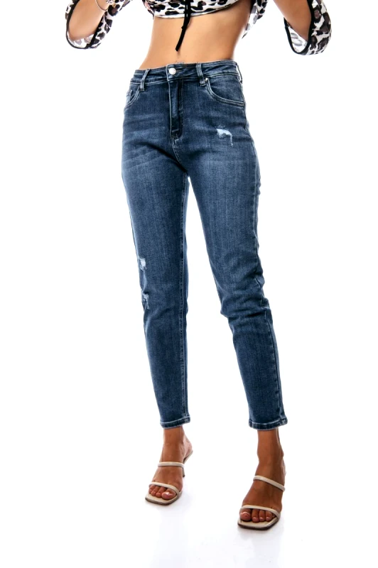 Dress Up ΠΑΝΤΕΛΟΝΙ ΤΖΙΝ ΕΛΑΣΤΙΚΟ Μπλε