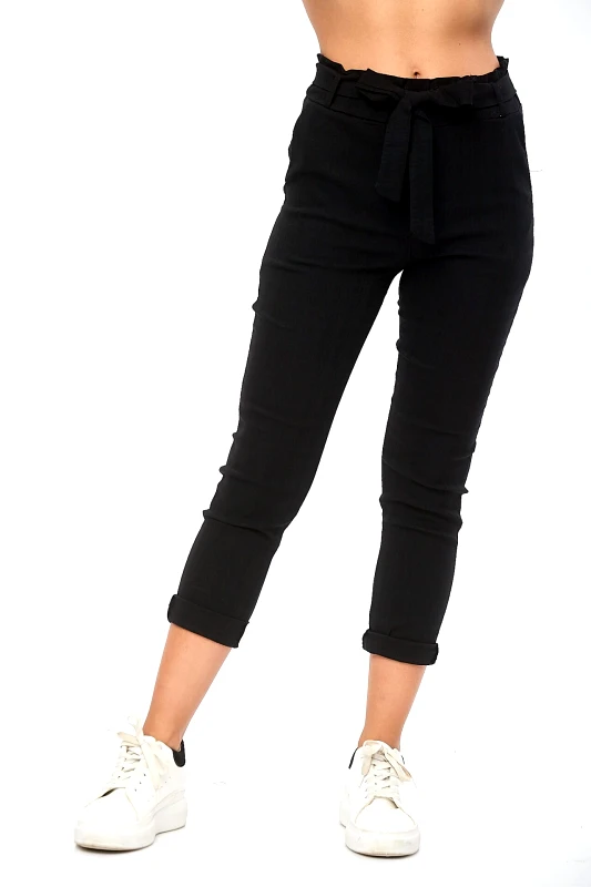 Comfuzio ΠΑΝΤΕΛΟΝΙ ΜΕ ΖΩΝΗ Μαύρο