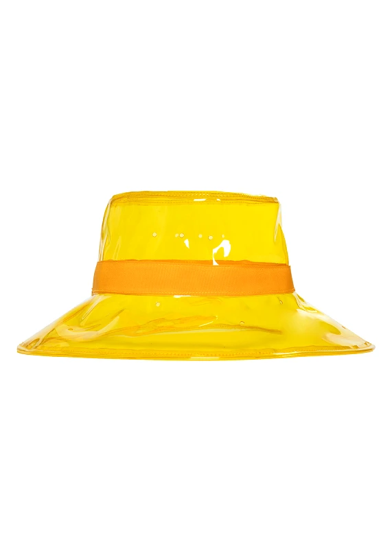 Interhat Yellow vinyl hat Κίτρινο