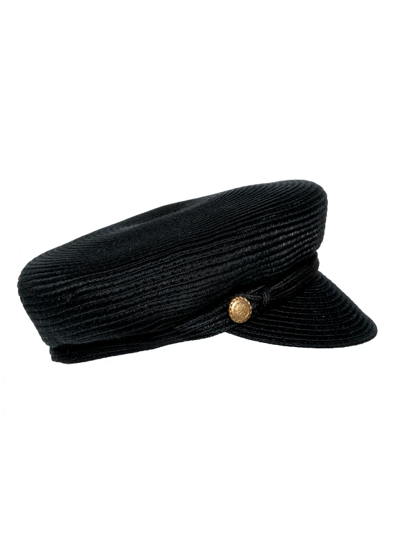 Interhat Black, captain’s hat Μαύρο
