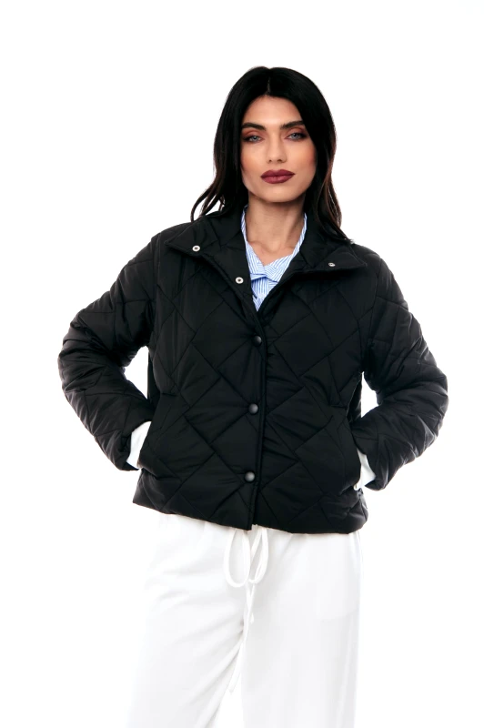 Dress Up ΜΠΟΥΦΑΝ ΚΑΠΙΤΟΝΕ ΜΕ ΚΟΥΜΠΙΑ Μαύρο