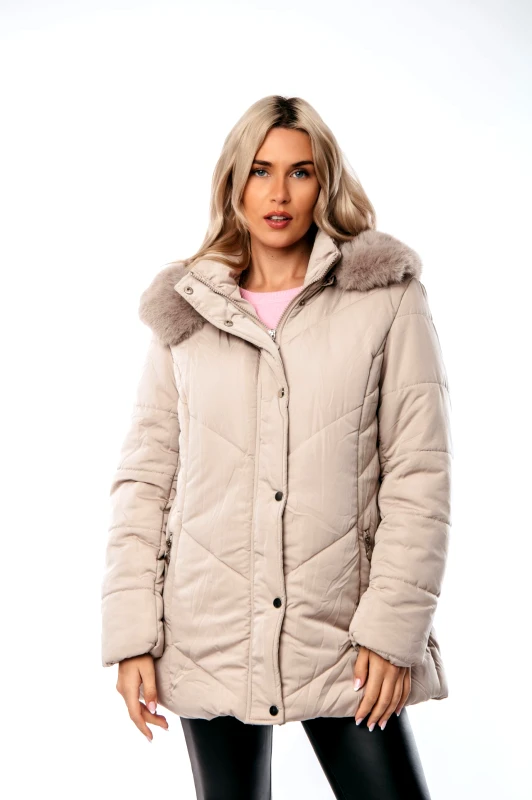 Dress Up ΜΠΟΥΦΑΝ ΜΕ ΚΟΥΚΟΥΛΑ ΠΟΥ ΑΦΑΙΡΕΙΤΑΙ Μπεζ