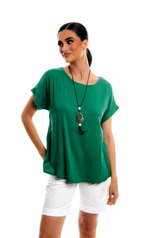 Secret ΜΠΛΟΥΖΑ ΜΕ ΚΡΕΜΑΣΤΟ Πράσινο