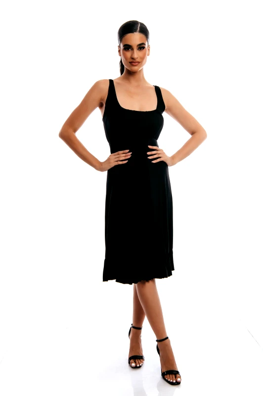 Just Top ΦΟΡΕΜΑ ΚΟΝΤΟ ΕΛΑΣΤΙΚΟ Μαύρο