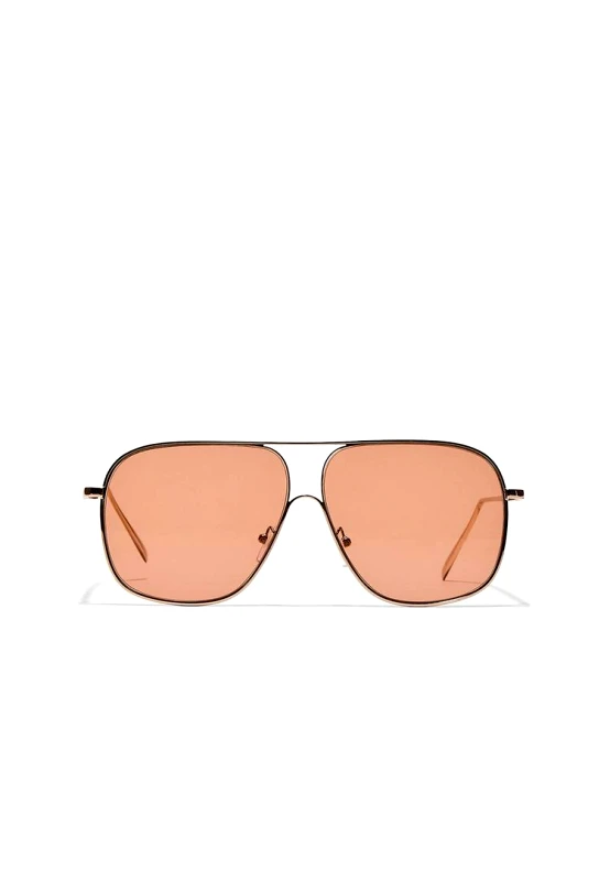 Stradivarius Stradivarius Τετράγωνα Γυαλιά Aviator Παστέλ Ροζ Os