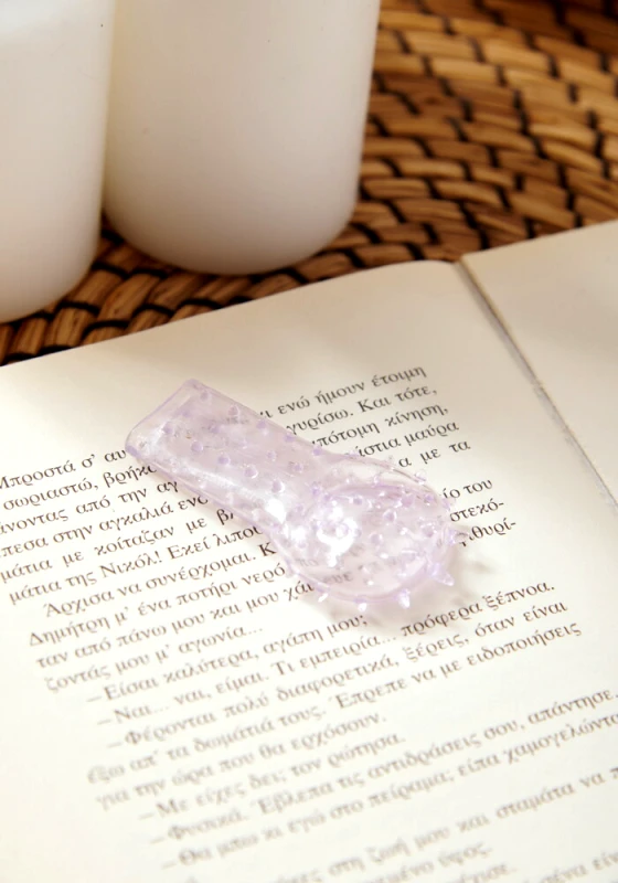 Sweetvibes Κάλυμμα πέους Bat Penis Cover - Λιλά