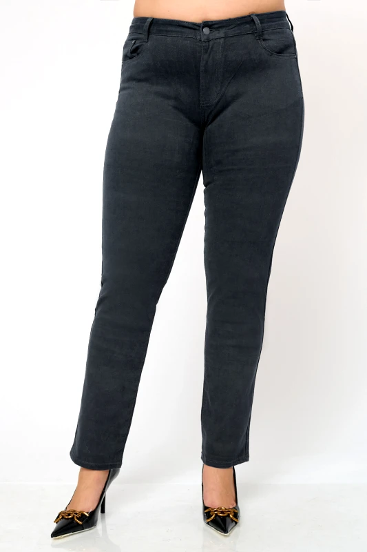 JUCITA Τζιν Παντελόνι Slim Fit Andromeda Γκρι