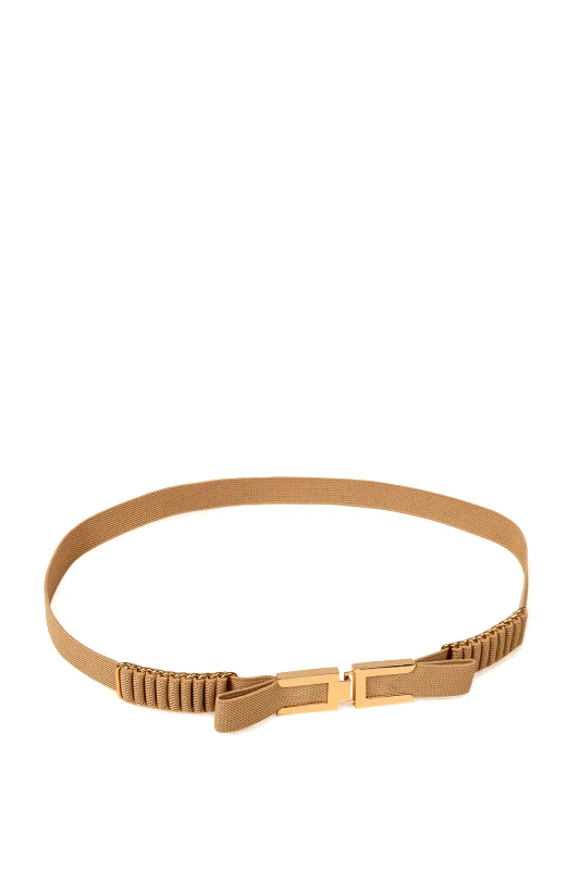 JUCITA Ζώνη Iris Μπεζ