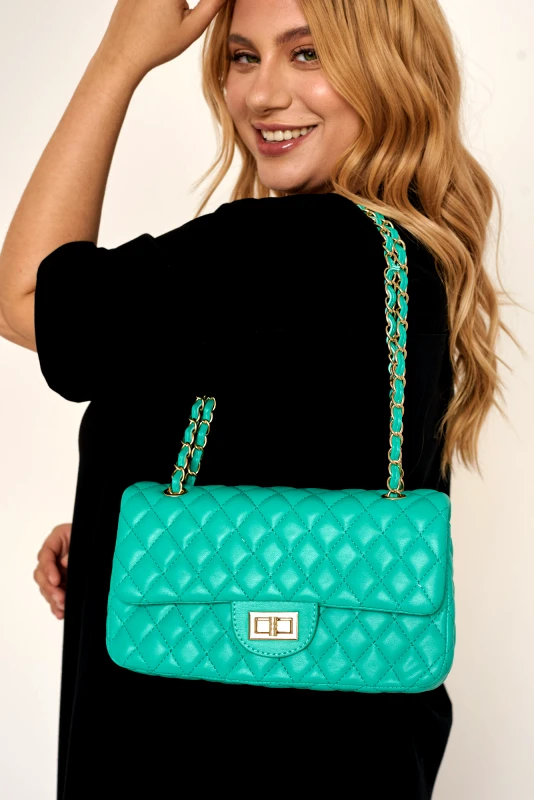 JUCITA Τσάντα Καπιτονέ Coco Βεραμάν