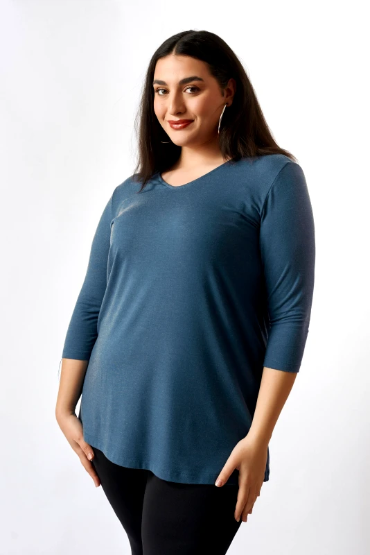 JUCITA Μπλούζα Ελαστική V Xenia