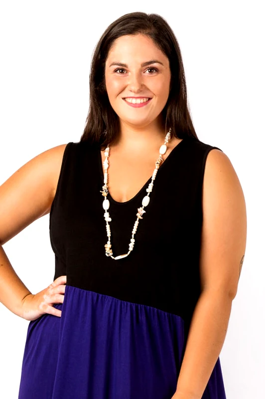 JUCITA Κολιέ Lucy Μπεζ