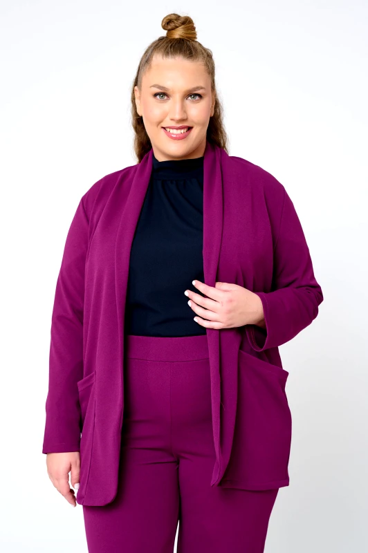 JUCITA Σακάκι Κρεπ Chloe Magenta