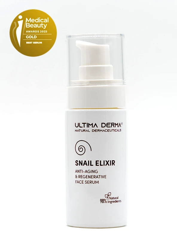 JUCITA Ultima Derma | Αναπλαστικό Serum με ενισχυμένη αντιγηραντική δράση | Snail Elixir Serum 30ml
