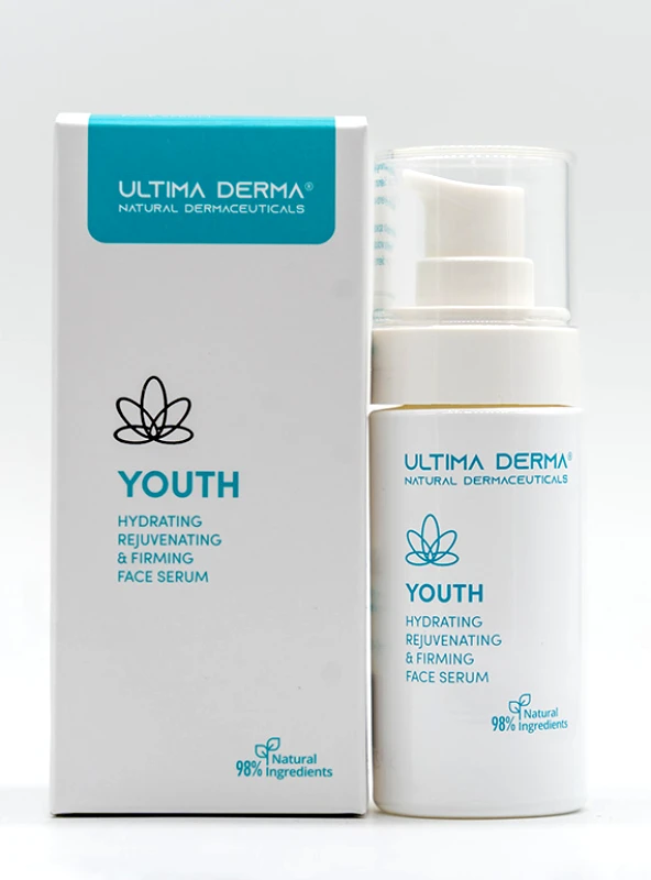 JUCITA Ultima Derma | Serum προσώπου-λαιμού για ενυδάτωση και σύσφιξη | Youth serum 30ml