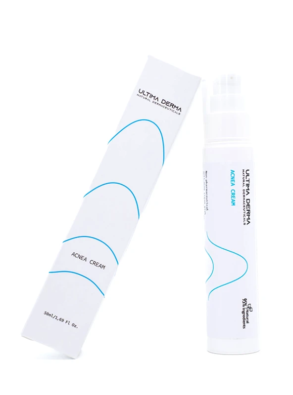 JUCITA Ultima Derma | Φυσική Κρέμα Ακμής Acnea cream με πρόπολη, αλόη &amp; Tea Tree Oil – 50ml