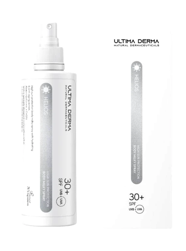 JUCITA Ultima Derma | Αντηλιακό &amp; Γαλάκτωμα σώματος με ενυδατική &amp; αντιγηραντική δράση SPF30+ 200ml