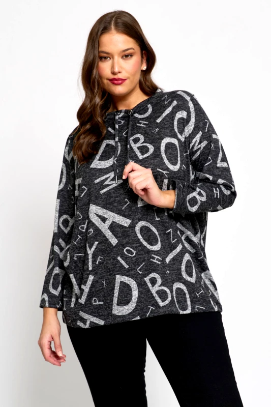 JUCITA Μπλούζα με Λουπέτο και κορδόνι Myrto